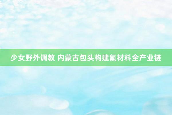 少女野外调教 内蒙古包头构建氟材料全产业链