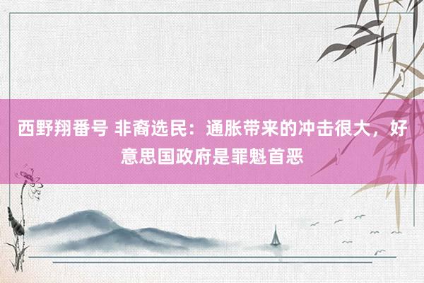 西野翔番号 非裔选民：通胀带来的冲击很大，好意思国政府是罪魁首恶